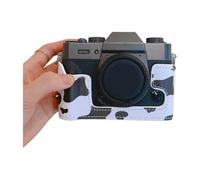 ZEPFJHE Handmade PU Leather Half Camera Case Bag Covering for XT30 XT20 XT10 with Easy Battery Access