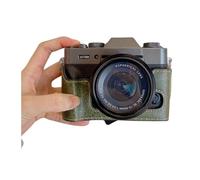 ZEPFJHE Handmade PU Leather Half Camera Case Bag Covering for XT30 XT20 XT10 with Easy Battery Access