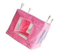 ZEPFJHE Hanging Birdcage Hammock Swing For Parrots For Feathered Pet Cage Bird Entertainment Supplies Teeth Care Cool Bird Nest