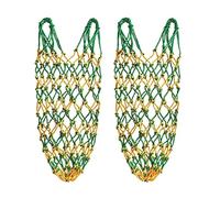 ZEPFJHE Hay Storage Bag Horse Sheep Stables Slow Feeding Hay Bag Pet Pouches Outdoor Storage Slow Feeding Web Net