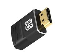 ZEPFJHE HDTV-compatible To Double Display Adapter 8K60hz Auditory Video Converter Reliabled Connection Hdtv-compatible Extender For PC