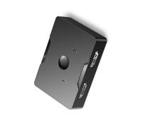 ZEPFJHE HDTV Switcher 4K 60Hz Bidirection 1x2/2x1 Adapter Aluminum 2 In 1 Out 1 In 2 Out Splitter For Consoles