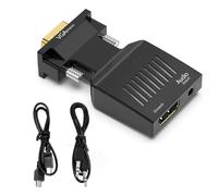 ZEPFJHE HDTV To VGA Adapter VGA Male To HDTV Female Converters Dongle For Computer Desktop Laptop PC Monitors Projectors Adapter