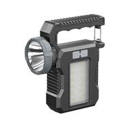 ZEPFJHE High Bright Solar Flashlight With USB Charging Portable Solar LED Flashlight Camping Light For & Night Patrols Outdoor Light