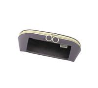 ZEPFJHE High Capacity Leather Pencil Case Clear Water Resistant Pen Pouches Pen Organizers Bag Travel Makeup Bag 9.25x3.35Inch Spacious Accessories Pouches for Students