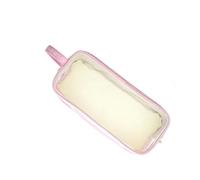 ZEPFJHE High Capacity Pencil Case Double Layer Clear Pen Pouches Marker Organiser Storage Bag for School Office Travel Double Layer Transparent Pencil Case