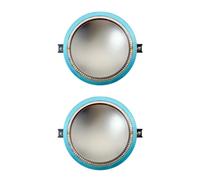 ZEPFJHE Horn Driver Diaphragm Replacement 125mm Metal Dome with Mounting Tabs for Repair, Stage Service, and KTV Use Tweeter Diaphragm Repair Service Part Horn Driver Replacement Press Terminal Pa