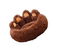 ZEPFJHE Human And Dog Bed Oversized Thicken Nest For Small Puppy Kittens Long Haired Pet Furry Cover For Household Decorative Pet