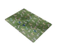ZEPFJHE Ice Silk Cooling Mat Durability For Dogs Ensuring Comfort During Hot Days Easy To Clean And Carry Cushion Cooling Pet Mat