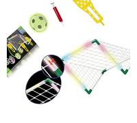 ZEPFJHE Interactive Soccer Net for and with Built in Lights for Evening Activities Interactive Soccer Net for and with Built in Lights for Evening Activities