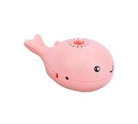 ZEPFJHE Interactive Whale Shaped Electric Fan Blowing Floating Ball Toy Portable Design Fun Game Electric Cats Toy