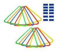 ZEPFJHE Jumping House Rings Toss Game Set, 38CM triangle10cir