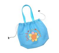 ZEPFJHE Kids Beach Shell Bag Beach Bag Shell Collecting Sand Toy Storage With Handle Toy For Holding Shells Sand Storage Swimming Pool Mesh Collecting