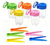 ZEPFJHE Kids Outdoor Catching Tool with Tweezers Observation Learning Toy for Nature Exploration Classroom Education Nature Exploration Toy