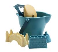 ZEPFJHE Kids Seaside Sand Toy Seaside Toy Castles Molds Sand Molds Bucket Shovel Tool Sandbox for Gift