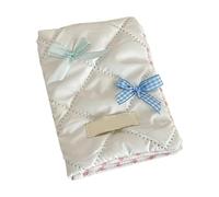 ZEPFJHE Korean Styles Passports Covers Sweet Bows Passports Holder Covers Card Travel Accessories for for Adult and Kids Passport Cover Sweet Bows Passport Korean Styles Card