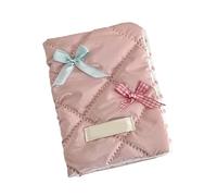 ZEPFJHE Korean Styles Passports Covers Sweet Bows Passports Holder Covers Card Travel Accessories for for Adult and Kids Passport Cover Sweet Bows Passport Korean Styles Card