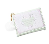 ZEPFJHE Korean Styles Short Purse Card Holder Trifold Wallet PU Leather Coin Purse Rabbits Wallet Lovely Change for Daily Pu Leather Change Rabbits Korean Styles with Card Holder