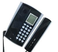 ZEPFJHE KX~071 Desktop Corded Telephone LED Display Fixed Landline Phone Call Memory Last Number Redials Wall Mountable
