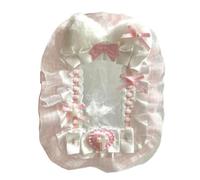 ZEPFJHE Lace Photocard Holder Sweet Card Holder Lovely Protective Case Bows Photo Sleeves Protector Card Covers Storage Bag Lace Photocard Cover Bows Photo Sleeve Credit Protector