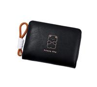 ZEPFJHE Large Capacity Coin Purse PU Leather Change Fashion Small Wallet Short Card Holder Lovely Cats Large Capacity Change Pu Leather Small Cats Short