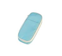 ZEPFJHE Large Capacity Fabric Pencil Case with Multiple Compartments Large Capacity Pen Organiser Bag for School Office Supplies Pencil Organiser