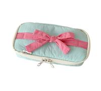 ZEPFJHE Large Capacity Pencil Case Lovely Bows Pen Bag School Supplies for Organizing Markers and Accessories Bowknot Bows Box Pouch