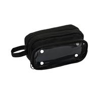 ZEPFJHE Large Capacity Pencil Case Multi Layered Bag Detachable Pouches Travel Cosmetic Bag for Office School Travel Pencil Pouches