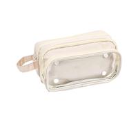 ZEPFJHE Large Capacity Pencil Case Multi Layered Bag Detachable Pouches Travel Cosmetic Bag for Office School Travel Pencil Pouches