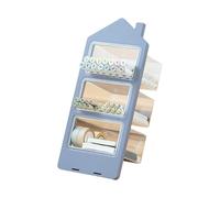 ZEPFJHE Large Capacity Pencil Holder Desk Organisers Slanted Pen Office School Office Supplies Pencil Storage Slanted Pen Desk Brush Container