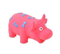 ZEPFJHE Latex Dog Toy Squeaky Interactive Chew Teeth Bumps Large Breeds Safe Bouncing Latex Chew Dog with Squeaker Sound Chewing Toy for Large Dogs Teeth Bumps