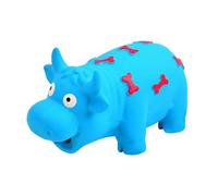 ZEPFJHE Latex Dog Toy Squeaky Interactive Chew Teeth Bumps Large Breeds Safe Bouncing Latex Chew Dog with Squeaker Sound Chewing Toy for Large Dogs Teeth Bumps