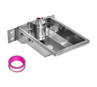 ZEPFJHE Livestock Water Trough Water Dispenser Automatic Animal Drinking Bowl with Stainless Steel Bowl Pet Supplies