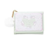 ZEPFJHE Lovely Coin Purse PU Leather Change Purse Trifold Wallet Short Purse Card Holder Cartoon Rabbits Wallet for Travel