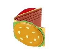 ZEPFJHE Lovely Wallet Burger Shaped Change Purse PU Leather Coin Large Capacity with Card Holder for Daily Burger Shaped with Card Holder Pu Leather Change Lovely Coin