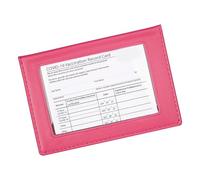 ZEPFJHE Macaron Colored Travel Passports Cover Slimming Card Case with Clear Window Waterproof Protective Sleeve Practical PVC Passport Sleeve