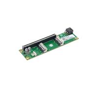ZEPFJHE MCIOs To PCIe 5.0 Adapter For Graphics And Networking Cards PCIe Supports X16 Slots Metal Connectors PC