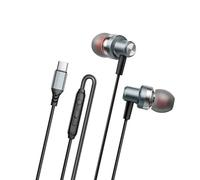 ZEPFJHE Metal Type C Earphones Digital Decoding Earbuds With Deepedly Bass Enhancement Headphones Earphones Cable