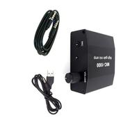 ZEPFJHE MIC-1000 High Sensitivity 1000x Gained Sound Preamp Microphone Amplifier For Smartphone Via 3.5mm Port Aluminum Microphone Preamp For Smartphones