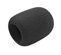 ZEPFJHE Mic Cover for Everyday Voice Use, Rounded Top Slip-on Microphone Sleeve 100 X 78 Mm for Home Studio, Meetings and Voice Chat Foam Mic Windscreen Podcast Sleeve Cover Live Accessory Vocal Home