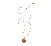 ZEPFJHE Minimalist Round Pendant Layering Necklace Adjustable Chain French Styles Jewelry For Women Lightweight And Comfortable Stackable Fashion Necklace For Daily Wear