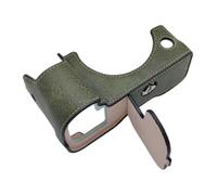 ZEPFJHE Model-Specific Camera Half Case with PU, Green CORDLESS | Leather Lower-Body Coverage