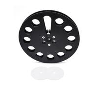 ZEPFJHE Multi-Hole Reel-to-Reel Replacement 7 Inch with 2 Pads, Empty Tape for Recorder Setup Daily Use Mm Two Pads Hub Opening