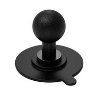 ZEPFJHE Multi Surfaces Adhesive Suction Cup Holder 1inch Ballhead Mount For Action Cameras With Aluminum Alloy Construction Suction Mount For Glass Metal Surfaces