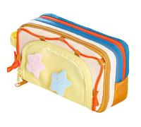 ZEPFJHE Multifunctional Pencil Case Multi Compartments Pencils Pouches Pens Organiser Travel Cosmetic Bag for School Office Multifunctional Pencil Case