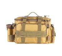 ZEPFJHE Multiple Pocket Fishing Gear Carrying Bag Portable Outdoor Tackle Waterproofs Oxford Cloth Shoulder Gear Carrying Bag