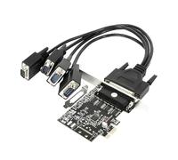 ZEPFJHE Multiport PCIe Card With 1 To 4 Cable Fast Speed Extension For PC