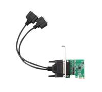 ZEPFJHE Multiports PCIE 1x To DB9pin Card 2/4 Port For Industrial Control And Communication Devices