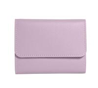 ZEPFJHE Multipurpose Compact Women Short Wallet Soft PU Leather Small Purse with Multiple Card Slots for Everyday Use and Travel