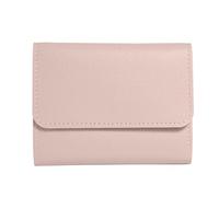 ZEPFJHE Multipurpose Compact Women Short Wallet Soft PU Leather Small Purse with Multiple Card Slots for Everyday Use and Travel